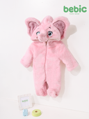 pink elephant romper