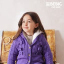 Fleece-Lined Bow Cardigan