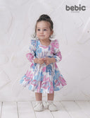 Tropical Ruffles Dress