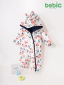 Double-face navy fox Romper