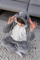 Cute Elephant Fleece Onesie