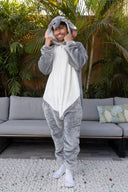 Cute Elephant Fleece Onesie
