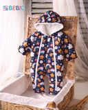 BEBIC Purple Sheep Reversible Snowsuit