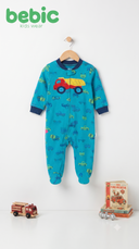 BEBIC Fire Truck Footie