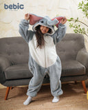 Cute Elephant Fleece Onesie