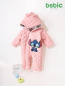 Stitch Pink Double Face Romper