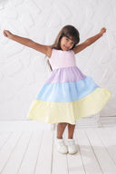 Rainbow Twirl Dress