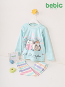 striped cats set