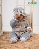 gray bunny Romper