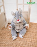 gray bunny Romper