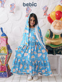 Blue Sky Rainbow Prayer Dress