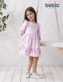Bebic floral bloom dress featuring vibrant floral patterns and lightweight fabric, perfect for spring and summer wear.