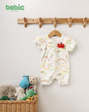 Bebic refreshing clothing with vibrant colors and lightweight fabric, displayed on a hanger against a neutral background.