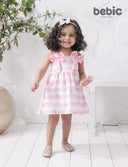 Pink Butterfly Glow Dress