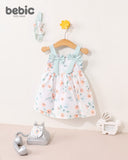 Bebic Minty Blossom Dress for women, featuring a flowing fabric and floral pattern, perfect for summer or casual wear.