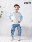 Happy Raglan Cargo Outfit