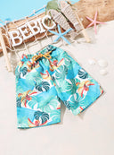 Tropical Leaf Swim Shorts