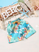 Tropical Leaf Swim Shorts