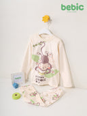 Happy Monkey Fleece Pajama