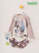 Cute Pirate Bunny Fleece Set