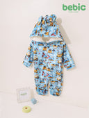 Construction Print Fleece Snowsuit