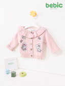 Sweet Bunny Embroidered Cardigan