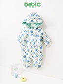 Floral Bunny Snowsuit