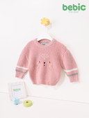 Pink Knit Bunny Sweater