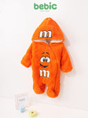 Orange Candy Character Fleece Suit