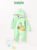 Dino Mint Sherpa-Lined