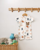 Bunny Friends Baby Romper