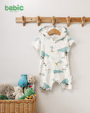 Whale Hooded Romper