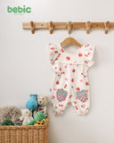 Strawberry Print Baby Romper