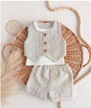 Pastel Vest Set