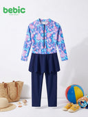 Tie-Dye 2-Piece Modest Swimsuit