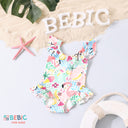 Flamingo Frill Swimsuit