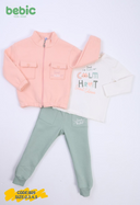 Chic Pastel Jacket Set