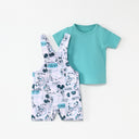 Happy Mouse Dungaree Set