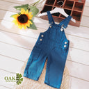 Cargo Blue Denim Overall for Toddlers