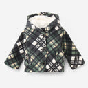 Plaid Wool Coat