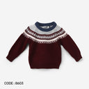 Maroon Nordic Knit