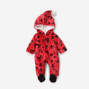 Christmas Rocking Horse Fleece Jumpsuit