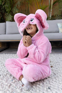 pink elephant romper