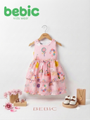 Rainbow Balloon Tiered Dress