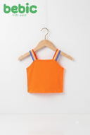 Rainbow Stripe Rib Top