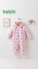 Snail Trail Puffer Romper