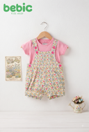 Vintage Bloom Overall Set
