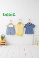 Sunny Stripe Polo Set