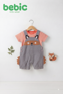 Foxy Friend Overall Set