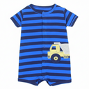 Blue Truck Romper - Bebic
